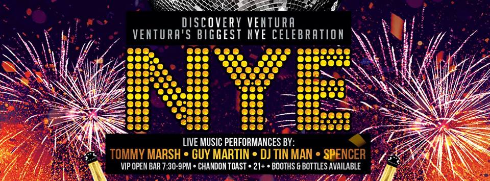 Tommy Marsh plays New Year's Eve @ Discovery Ventura