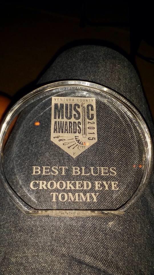 Crooked Eye Tommy wins Ventura County Music Award!