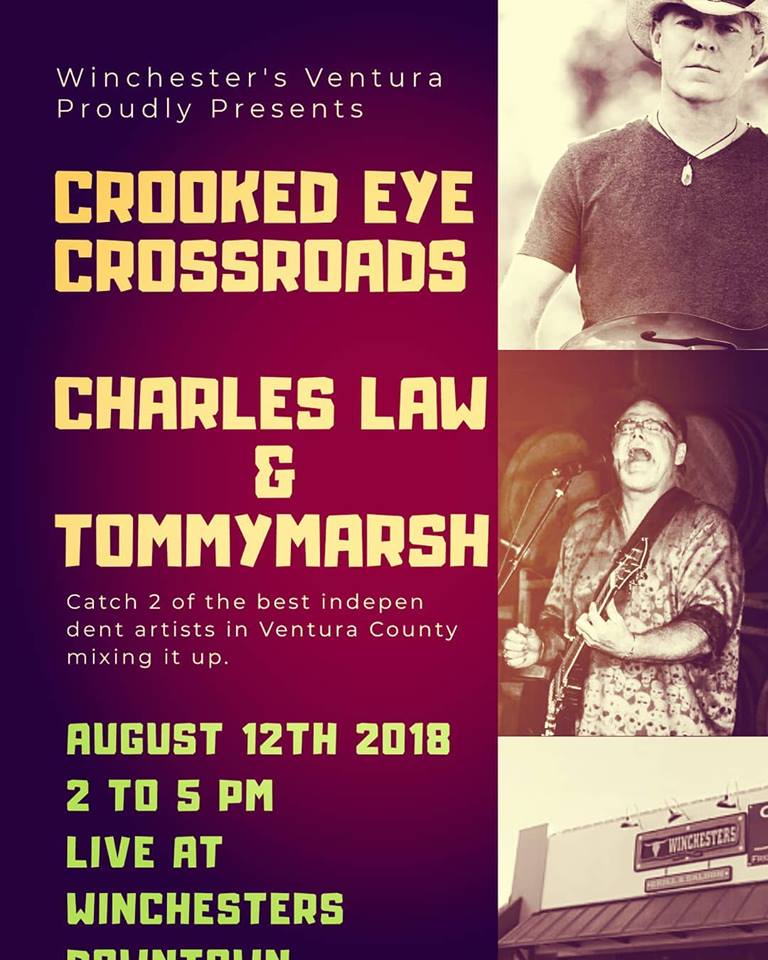 Crooked Eye Crossroads w/ guest Charles Law, 8/12