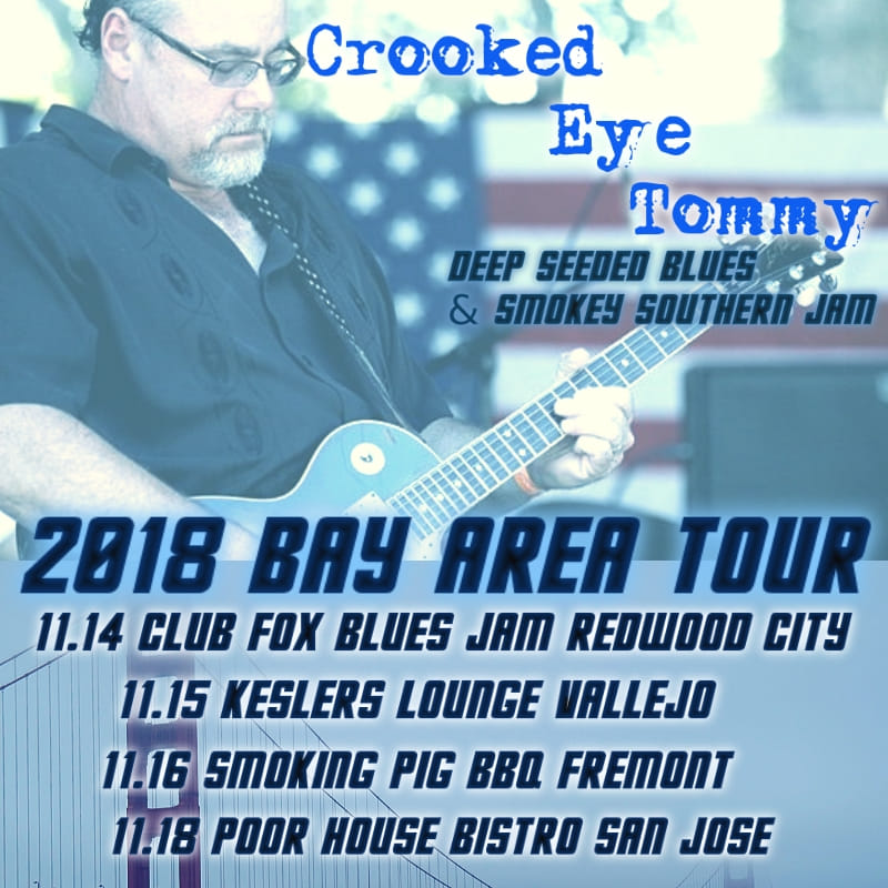 Crooked Eye Tommy Live At POOR HOUSE BISTRO - Nov 18th