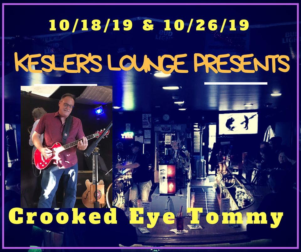 Crooked Eye Tommy Live At Kesler’s – 10/18,26 – Crooked Eye Tommy
